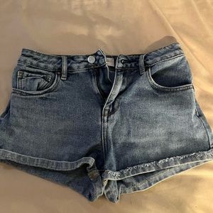 jean shorts